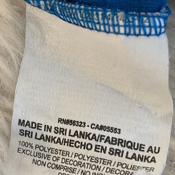 NIKE DRI-FIT Run Legend Swoosh Blue & Silver Logo Graphic Tee Short Sleeve XL - Picture 7 of 11